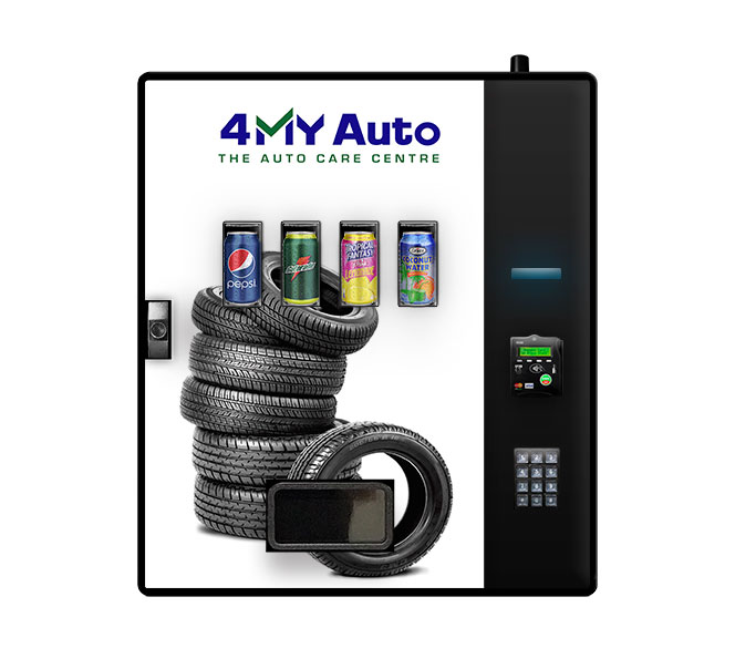 free vending machine custom graphic