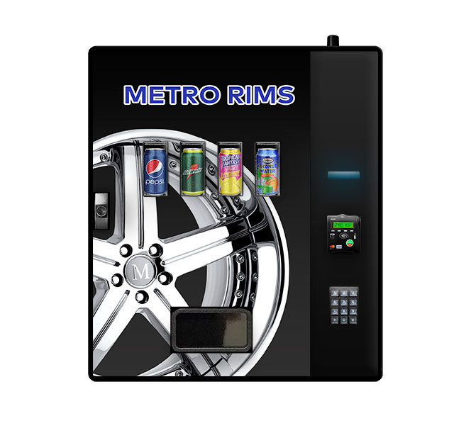 free vending machine custom graphic