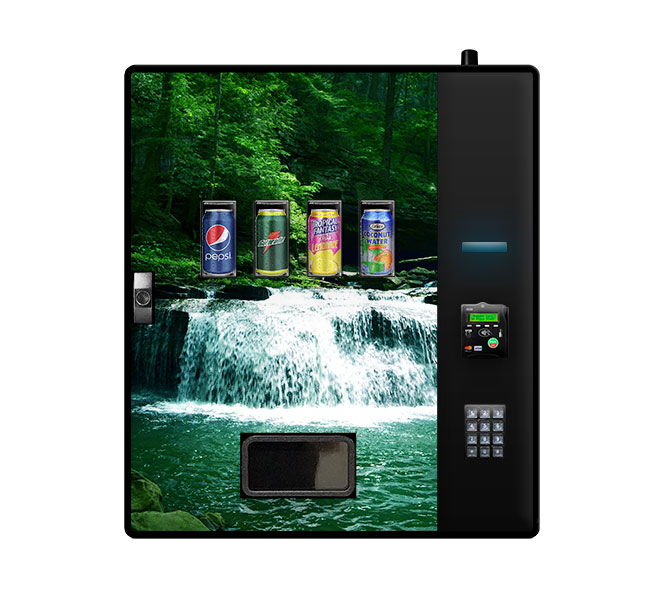 free vending machine custom graphic