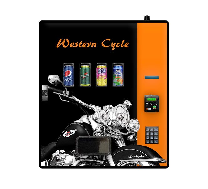 free vending machine custom graphic