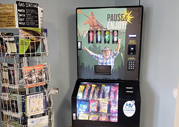 free vending machine for happy staff and happy customers at client location
